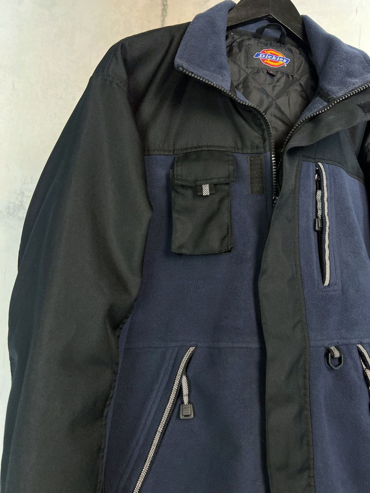 Vintage Vintage Dickies Fleece Jacket Size M - L Size US L / EU 52-54 / 3 - 3 Thumbnail