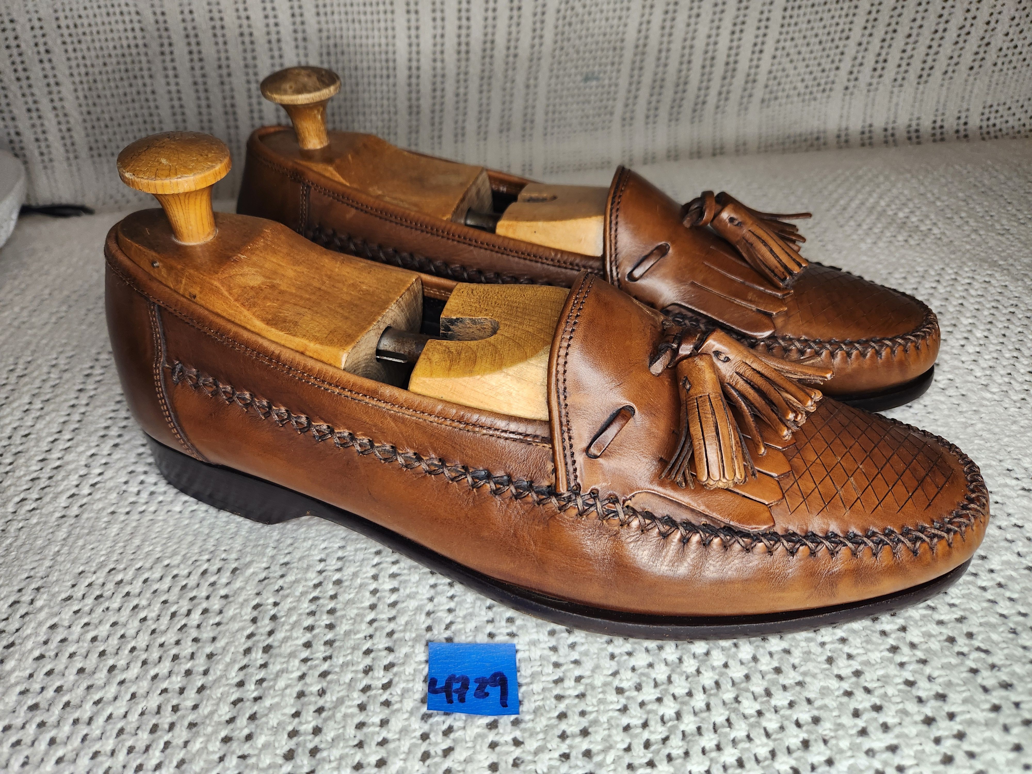 Bragano KILTIE TASSELS WEAVED Size US 10.5 / EU 43-44 - 2 Thumbnail