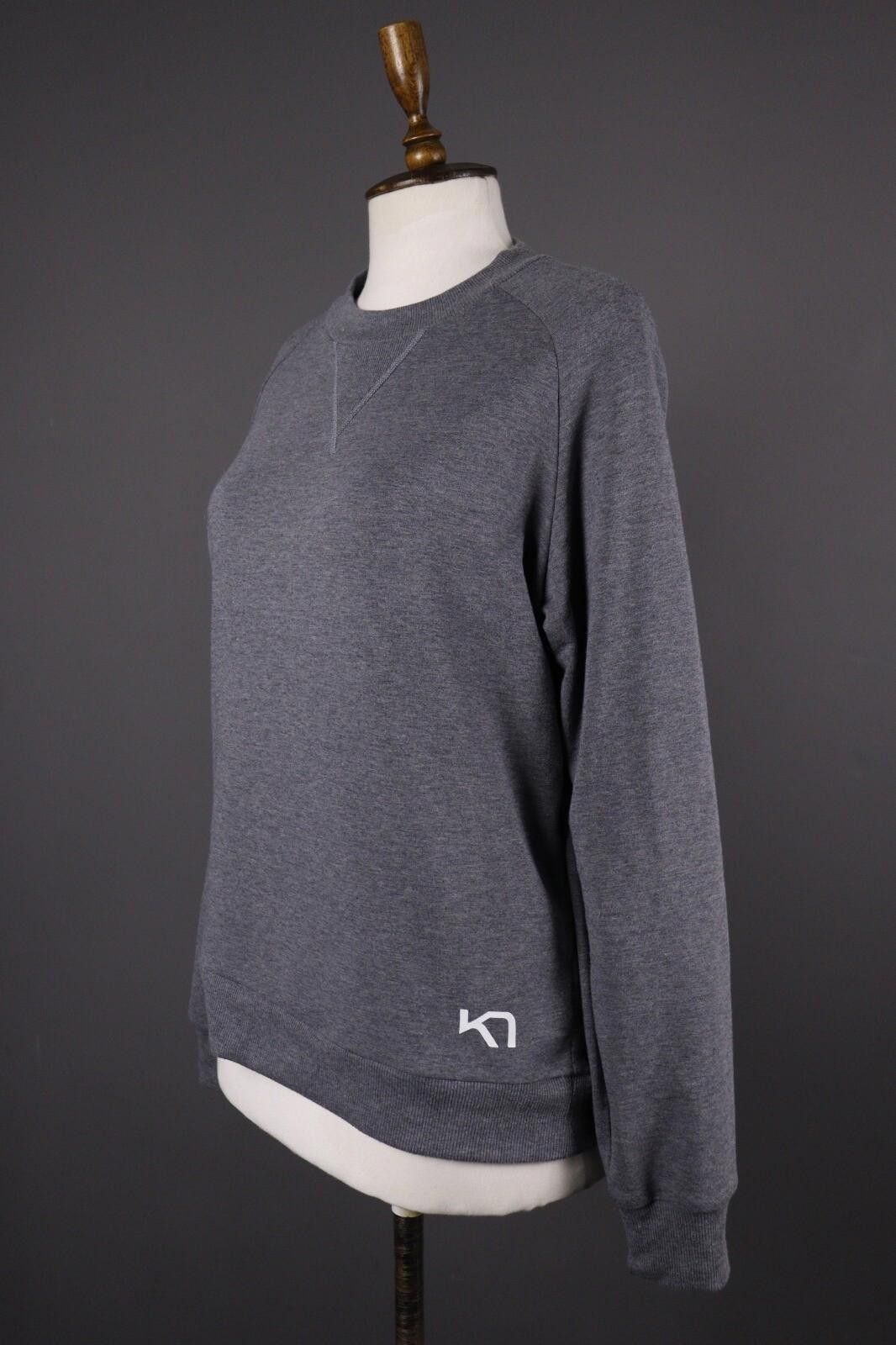 Designer Kari Traa Gray Long Sleeve Cotton Sweater Size L Size L / US 10 / IT 46 - 6 Thumbnail