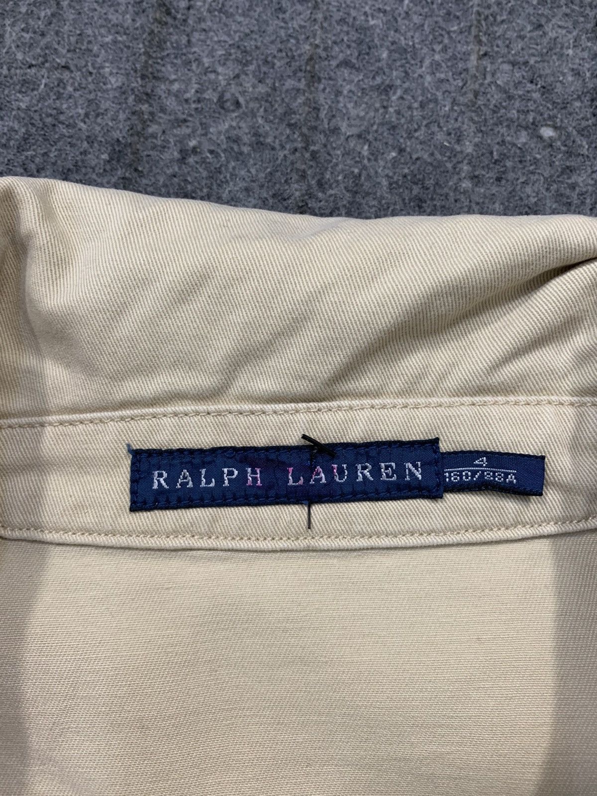 Polo Ralph Lauren Vtg Ralph Lauren Beige Sterling Trench Khakis Parka Unisex Size US S / EU 44-46 / 1 - 4 Thumbnail