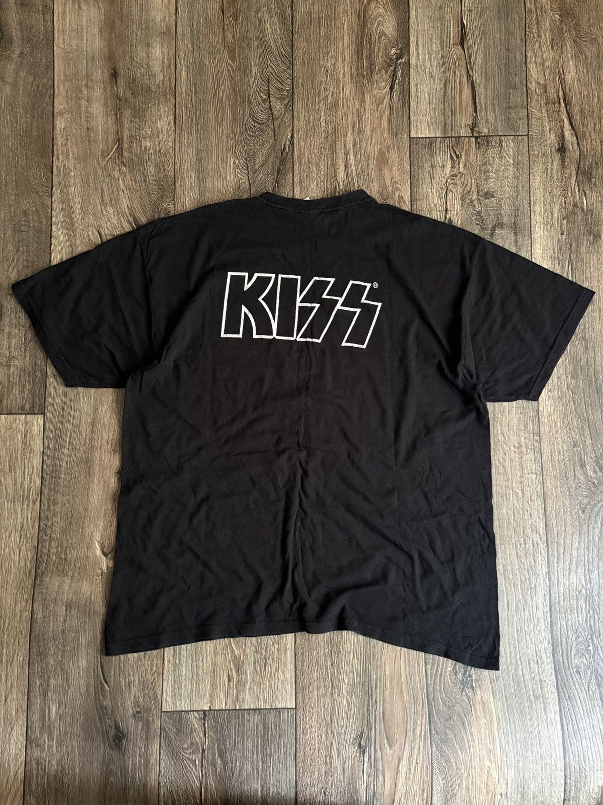 KISS 2002 Vintage Kiss Gene Simmons The Demon Graphic Rock Shirt Size US XL / EU 56 / 4 - 6 Thumbnail