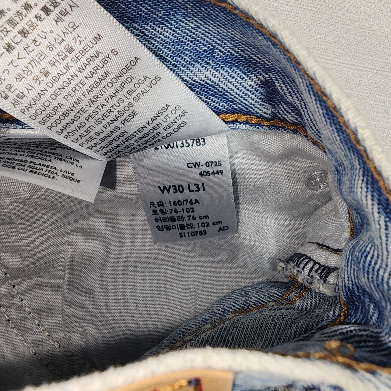 Levi's Levi's 94 baggy mid rise loose hips and thigh W30''x L31'' Size 30" / US 8 / IT 44 - 10 Thumbnail
