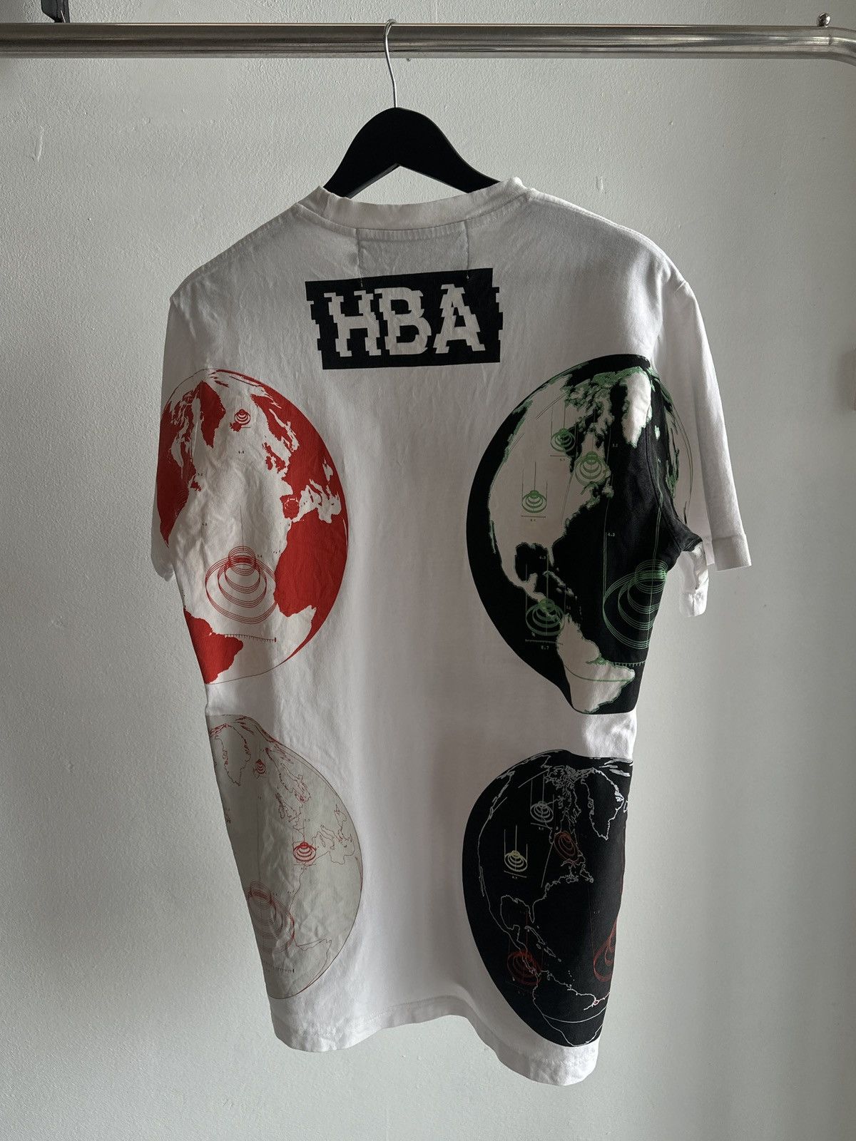 Hood By Air Hood By Air Classics Globe Graphic Tee – Archive HBA Size US M / EU 48-50 / 2 - 2 Thumbnail
