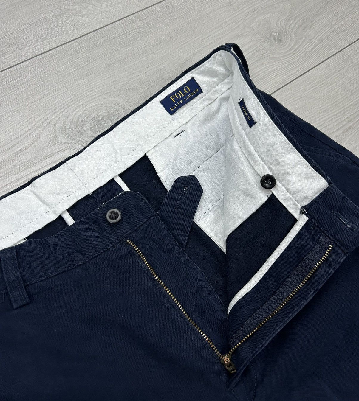Polo Ralph Lauren Polo Ralph Lauren Casual Pant Navy Size 36 Size US 36 / EU 52 - 3 Thumbnail