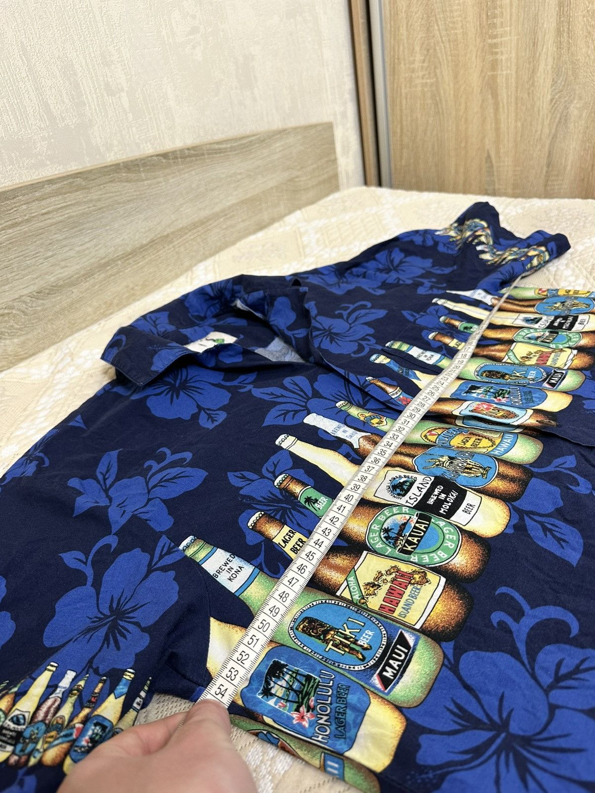 Drink Beer Save Water 🔥 Ky’s Vintage Hawaiian Beer Shirt Guinness Corona Button Up Size US M / EU 48-50 / 2 - 5 Thumbnail
