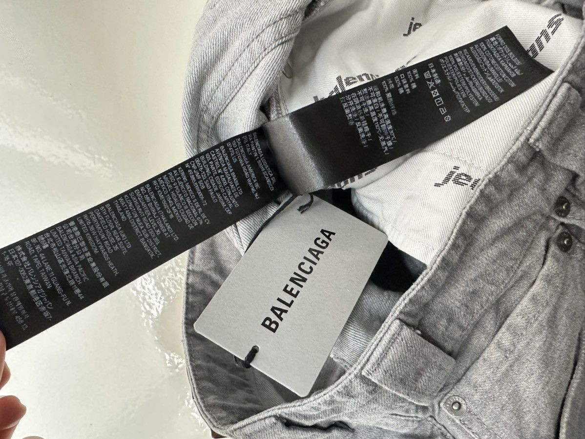 Balenciaga Denim sweatpants Size US 33 - 9 Thumbnail