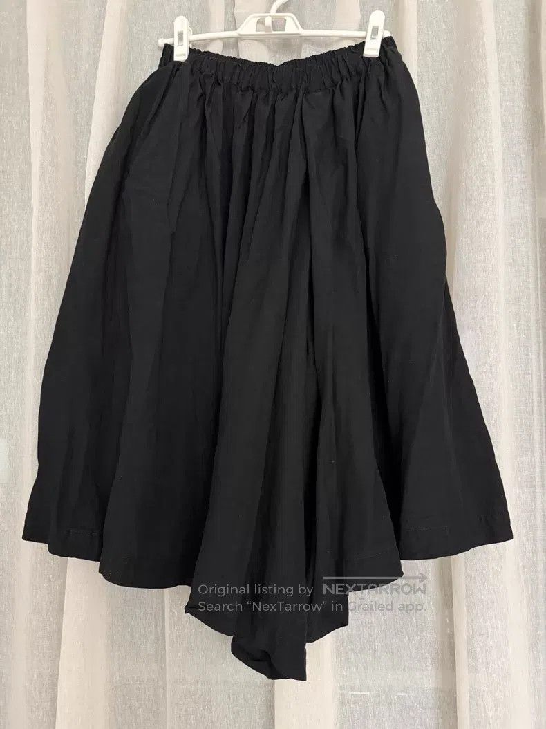 Comme des Garcons Comme des Garcons size S Black Asymmetrical Skirt Pants Size 23" - 1 Thumbnail