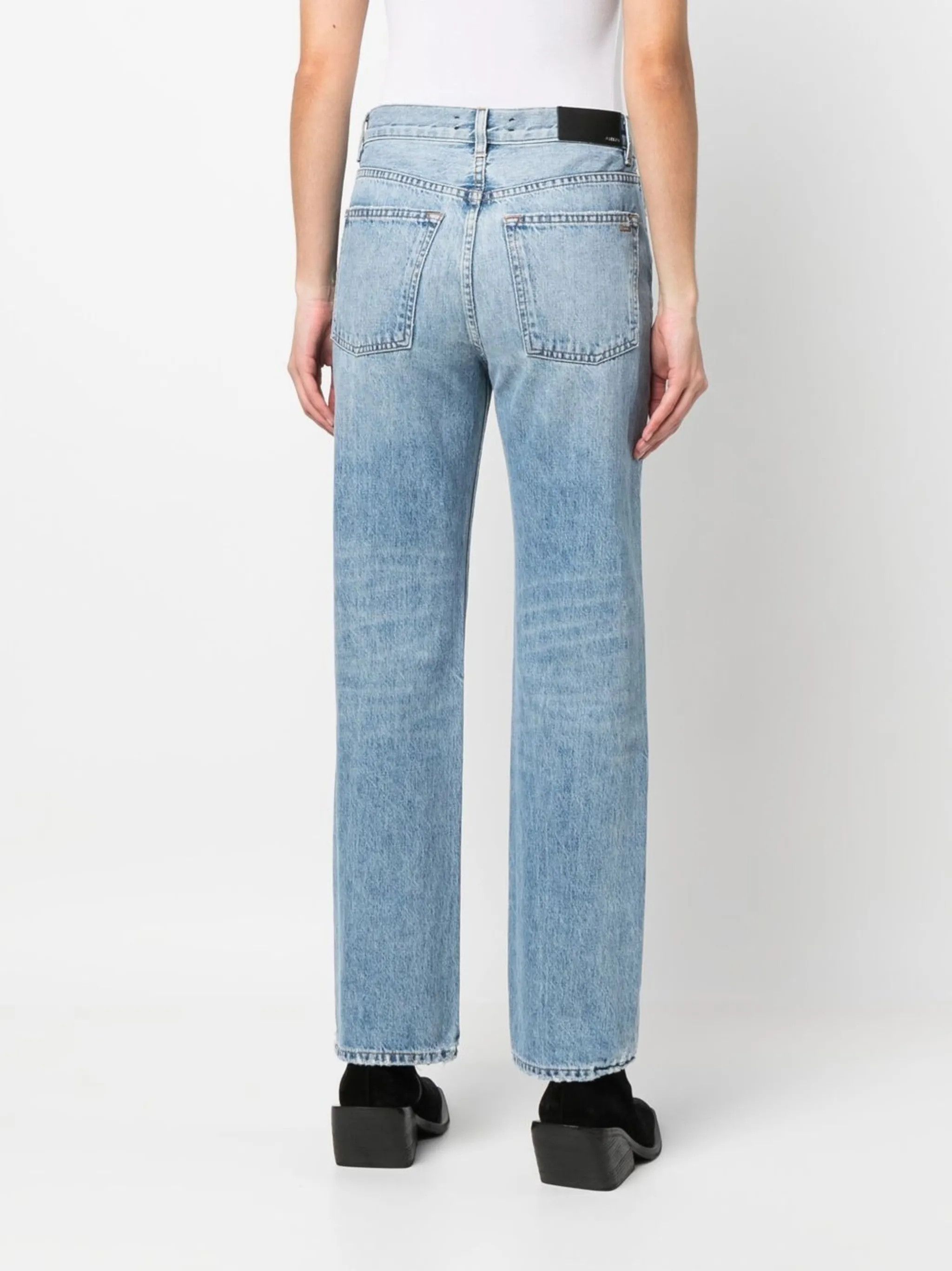 Amiri o1y0425 Denim Jeans in Blue Size 25" / US 0 / IT 36 - 4 Thumbnail