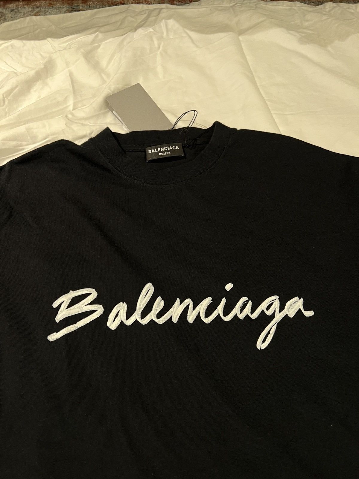 Balenciaga Balenciaga brushed print vintage jersey oversized Size US XS / EU 42 / 0 - 2 Thumbnail