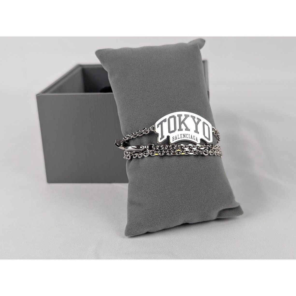 Balenciaga o1rshd1 Tokyo Necklace in Silver Size ONE SIZE - 1 Thumbnail