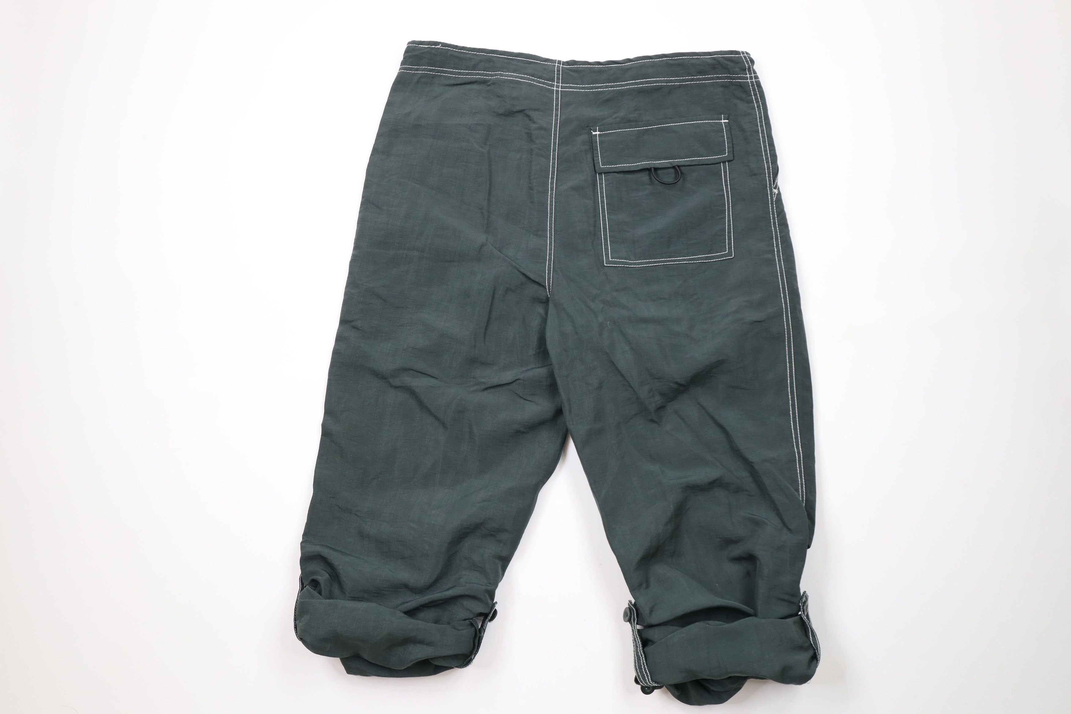 Vintage Vintage 90s Y2K Streetwear Cuff Windbreaker Capris Pants Size US 34 / EU 50 - 4 Thumbnail