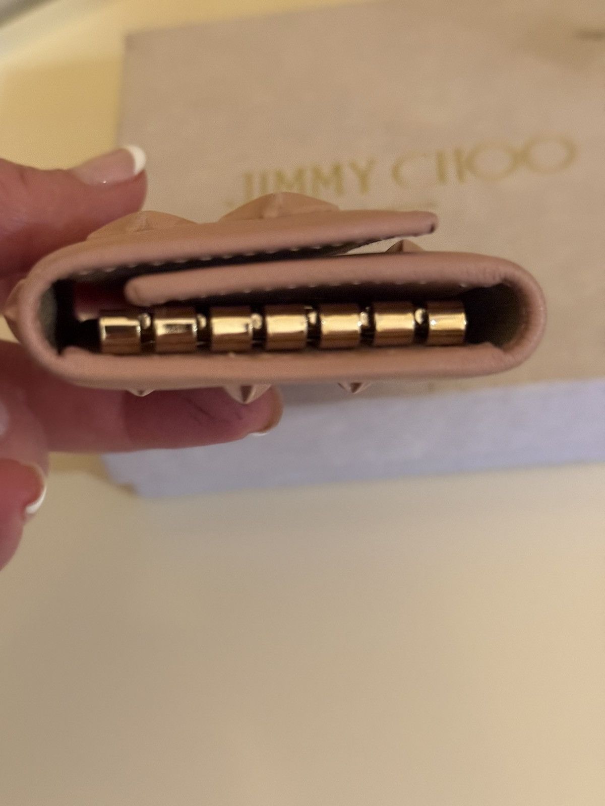 Jimmy Choo Jimmy Choo Star Studded Leather Key/Cardholder Size ONE SIZE - 5 Thumbnail