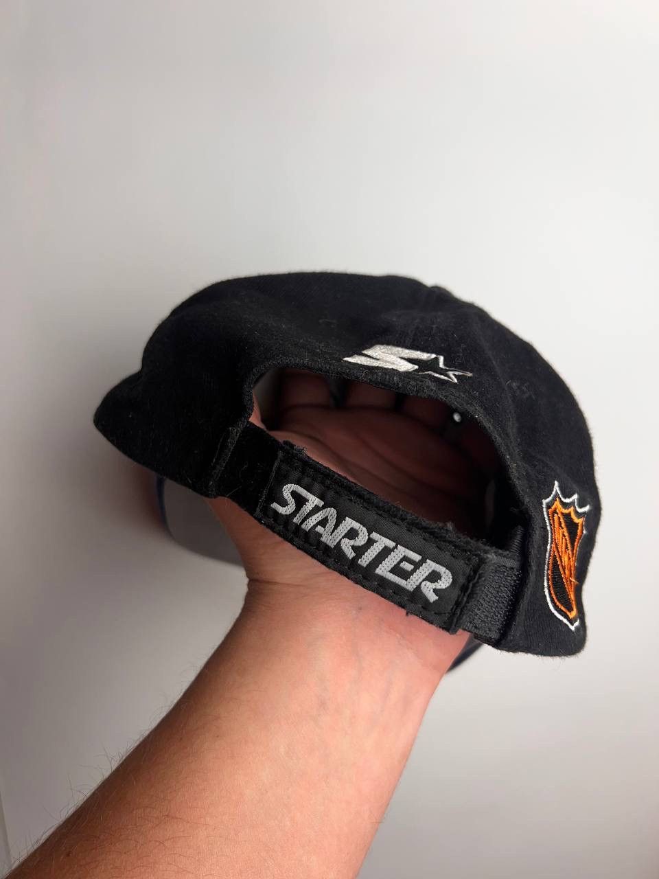 NHL × Vintage Vintage 90’s Starters Edmonton Oilers Hat Navy Size ONE SIZE - 5 Thumbnail