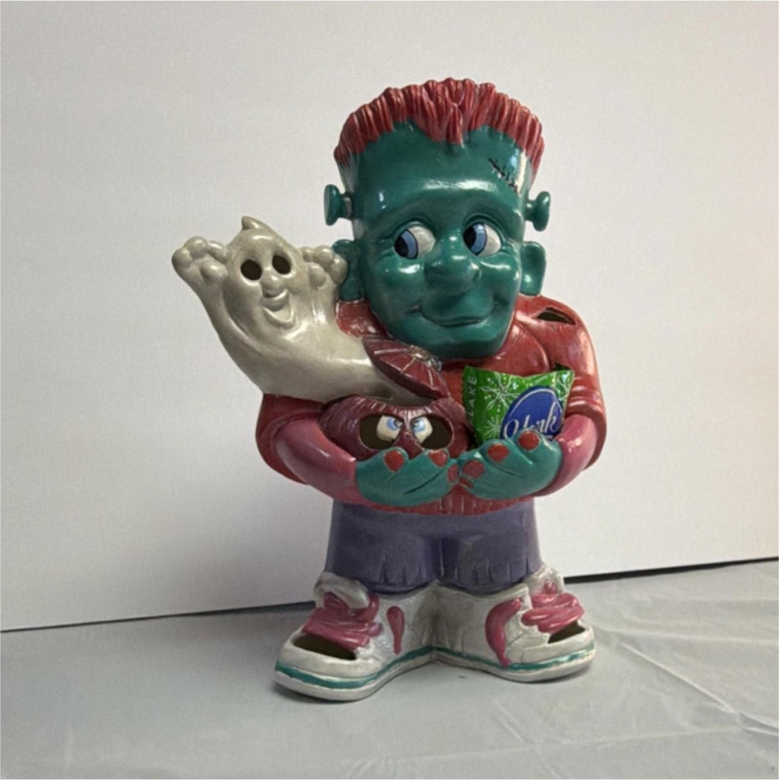The Unbranded Brand Halloween Monster and Ghost Ceramic Planter Figurine Size ONE SIZE - 1 Thumbnail