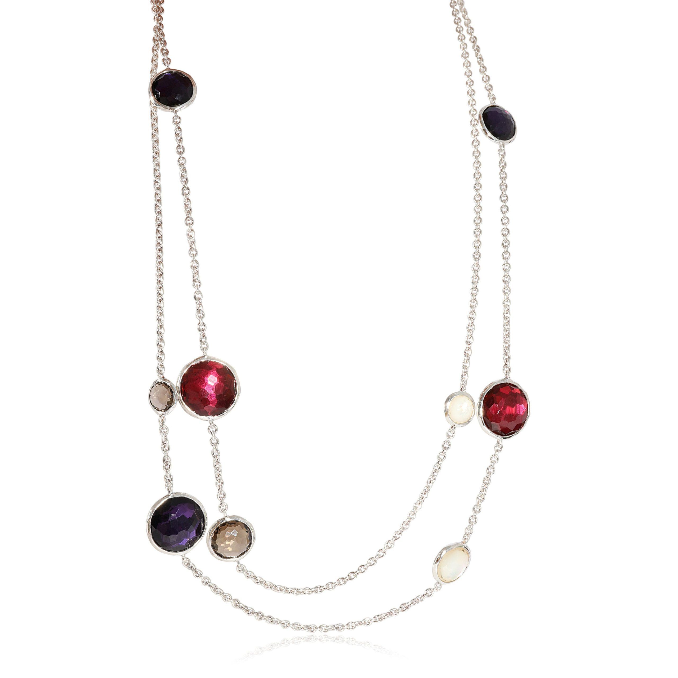 image of Tiffany Co Ippolita Rock Candy Fashion Necklace In 925 Sterling Silver, Women's