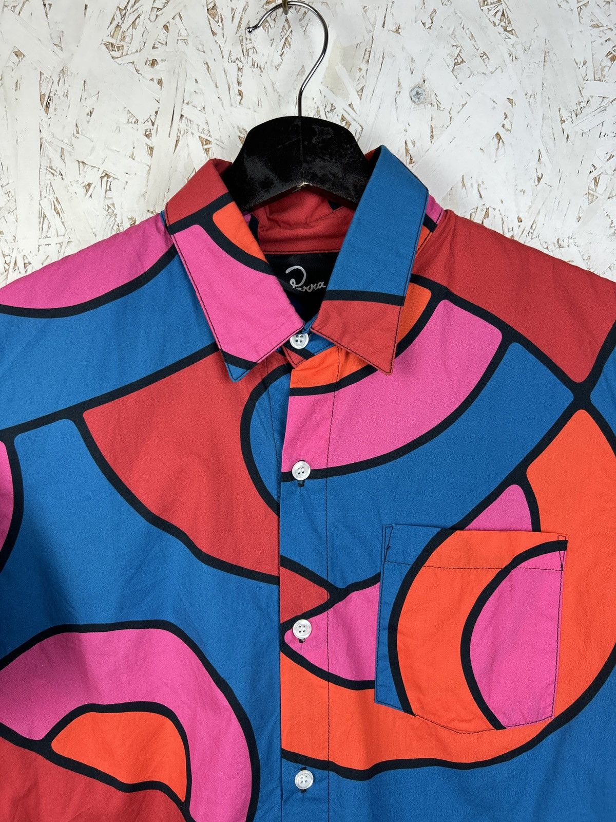 Parra Parra Serpent Pattern Multicolor Short Sleeve Shirt Size US M / EU 48-50 / 2 - 2 Thumbnail