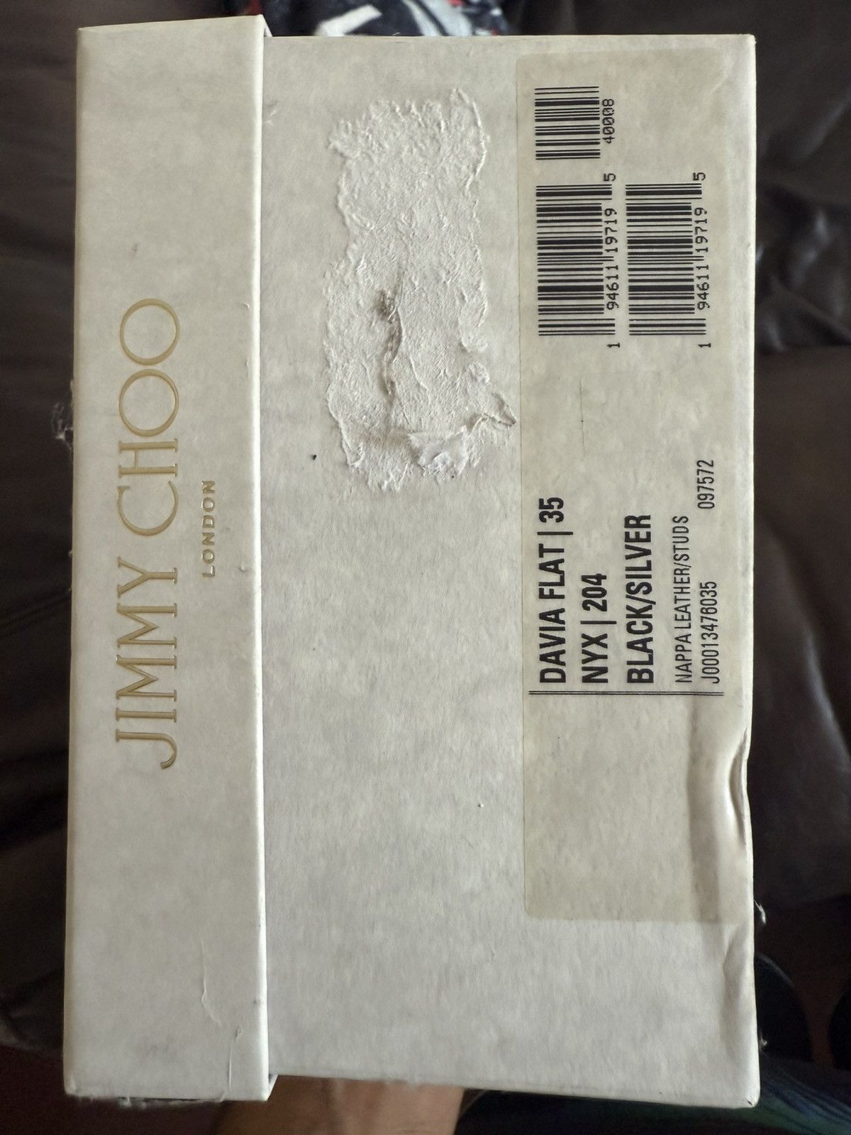 Jimmy Choo Jimmy Choo Ballerina Flats Davia Black sz.35 Size US 5 / IT 35 - 6 Thumbnail