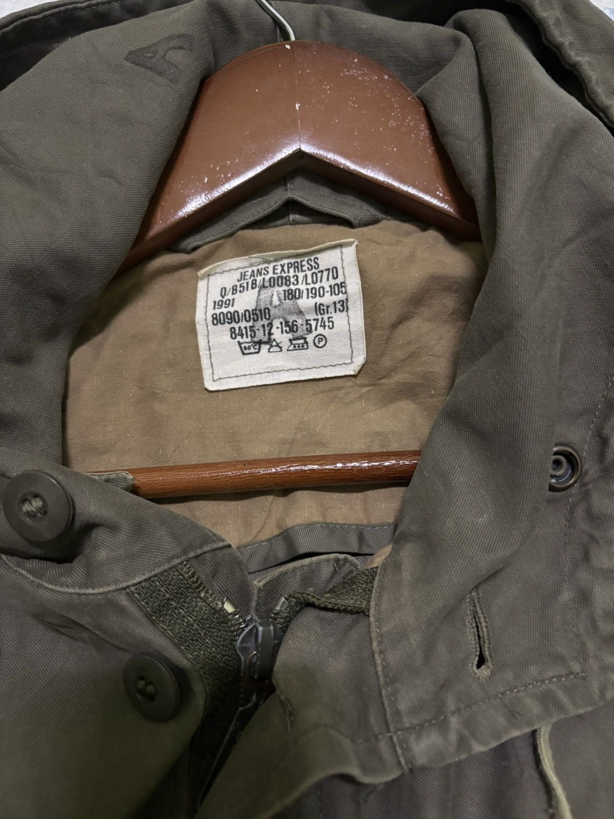 Avirex Germany Vintage Military Army Jacket Size US XL / EU 56 / 4 - 18 Thumbnail