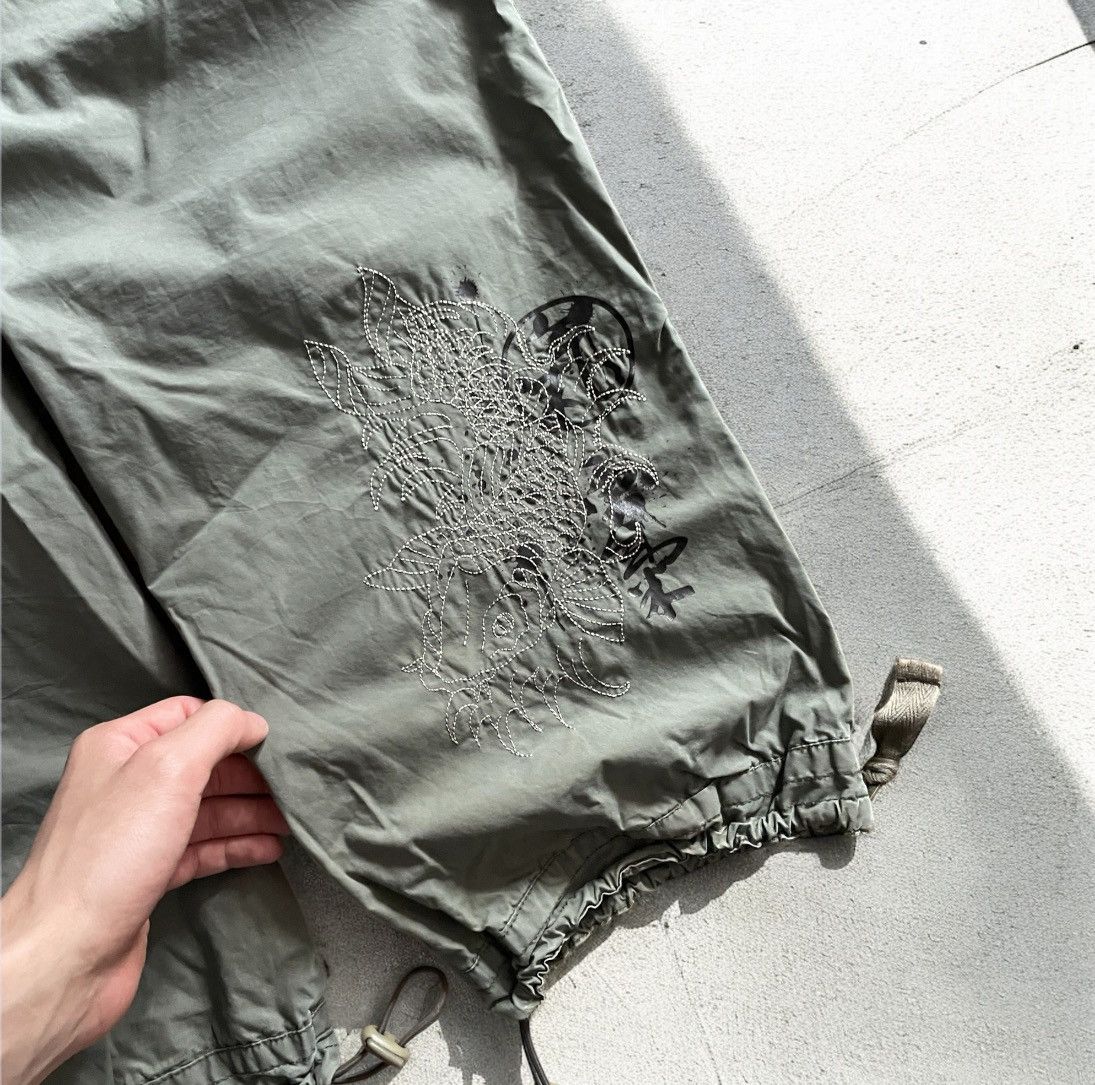 20471120 × Japanese Brand × Vintage Vintage Japanese Fish Y2K Parachute Pants Maharishi Style Size US 32 / EU 48 - 10 Thumbnail