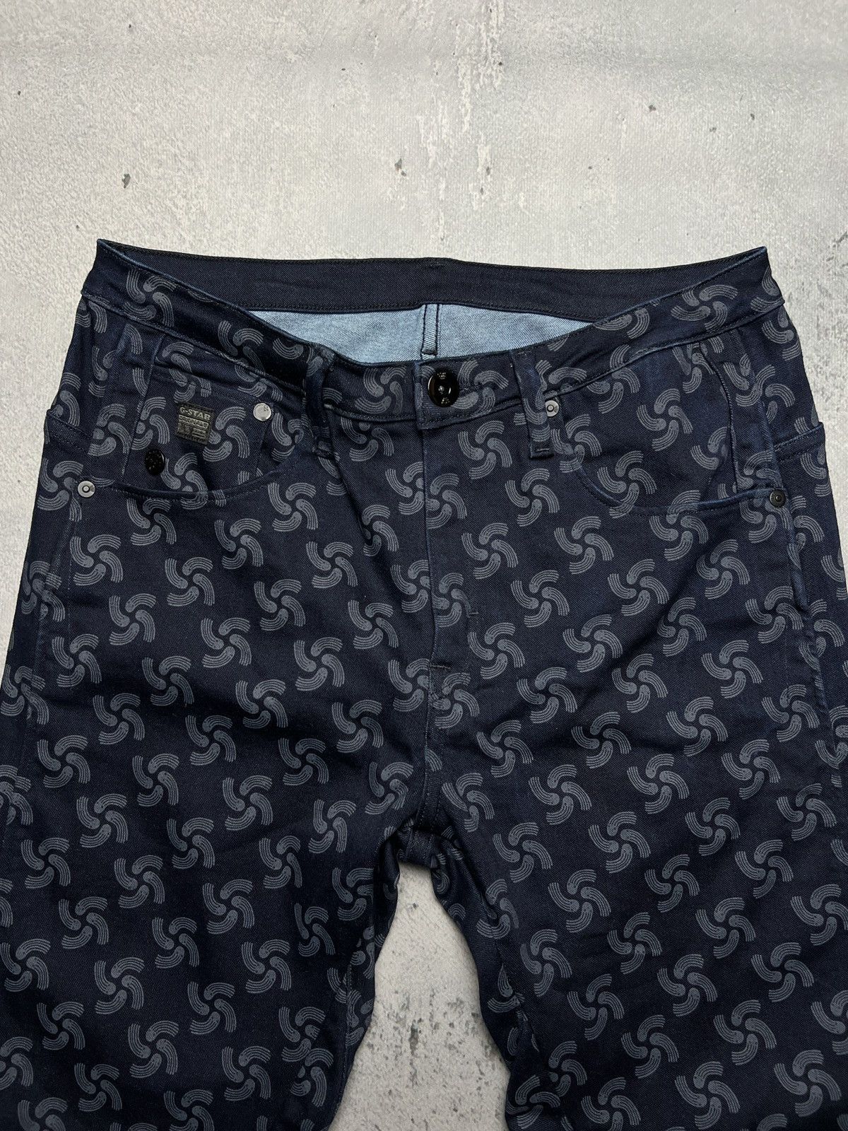 G-Star G-Star Raw Drop 2 ARC 3D Slim Tapered Pants y2k Avant Garde Size 28" / US 6 / IT 42 - 7 Thumbnail