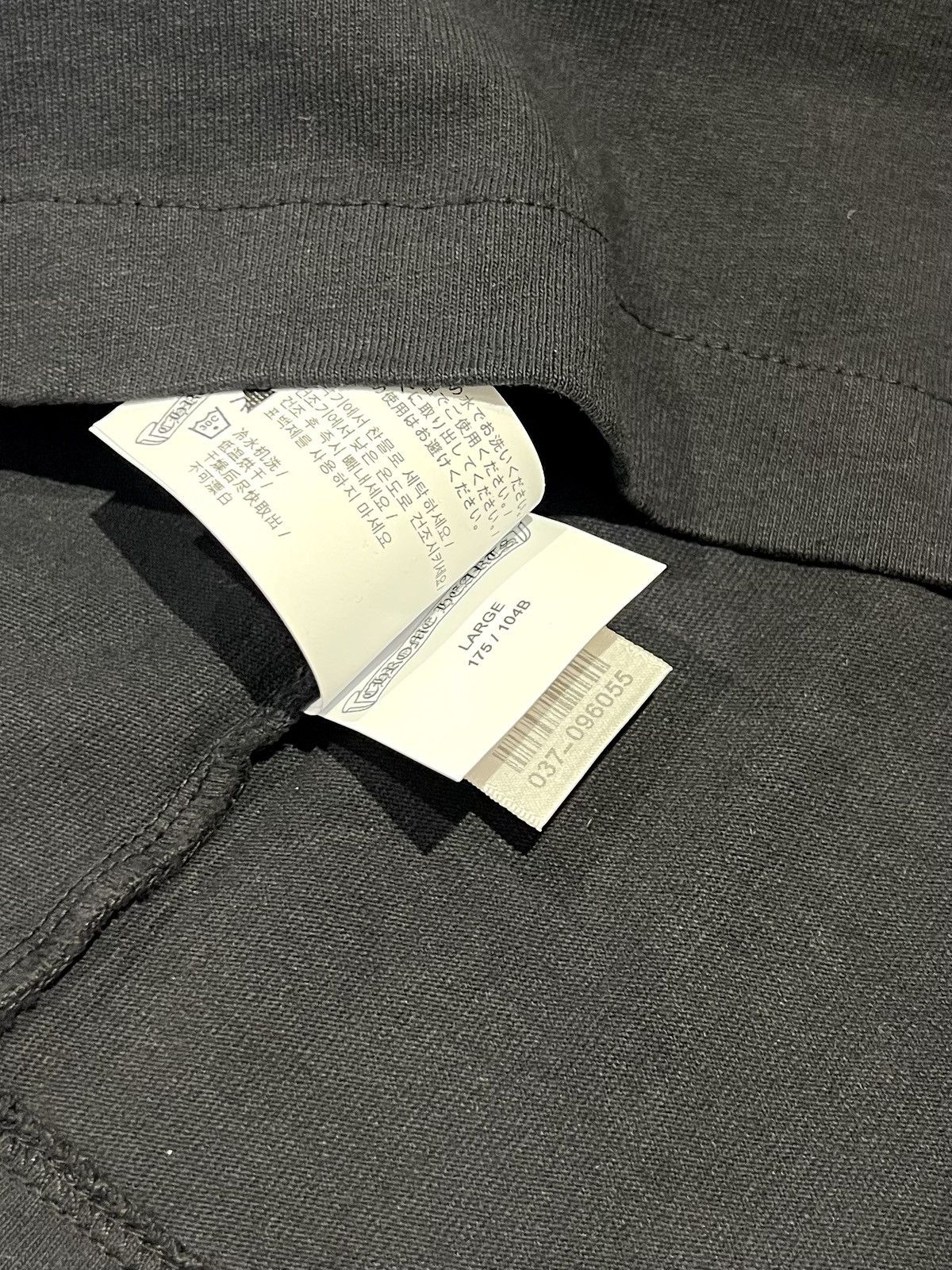 Chrome Hearts Chrome Hearts Black Pocket Tee Size US L / EU 52-54 / 3 - 6 Thumbnail