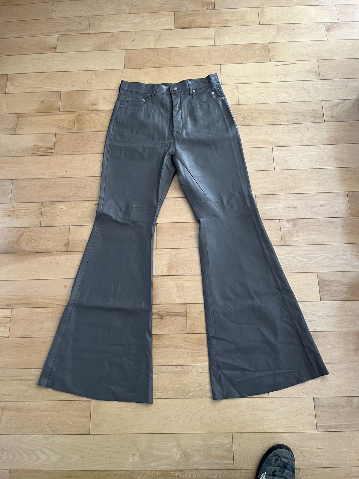 Rick Owens NWT - SS23 Rick Owens Bolan Leather Pants | Grailed