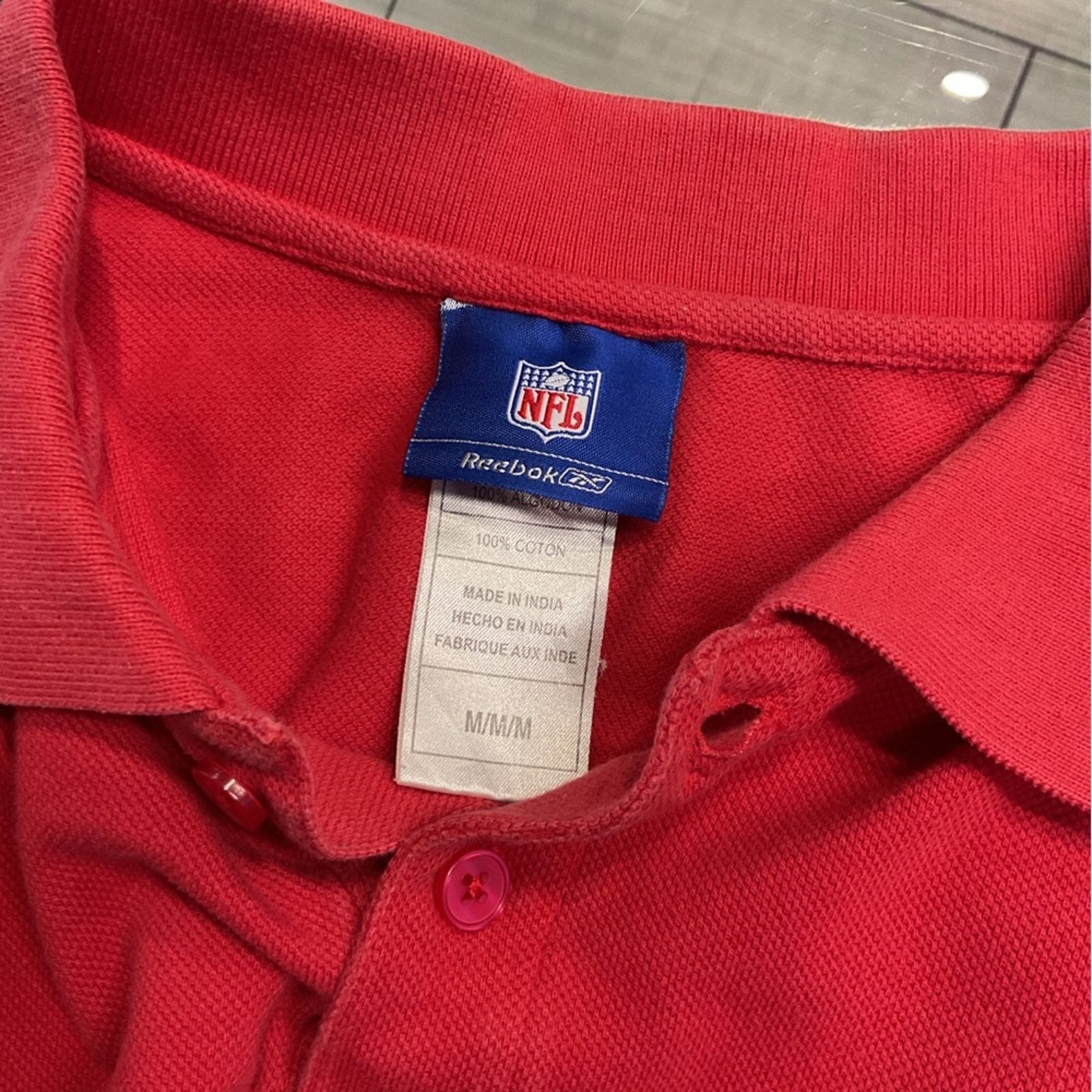 Reebok Reebok Tampa Bay Buccaneers Polo Shirt Size US M / EU 48-50 / 2 - 3 Thumbnail