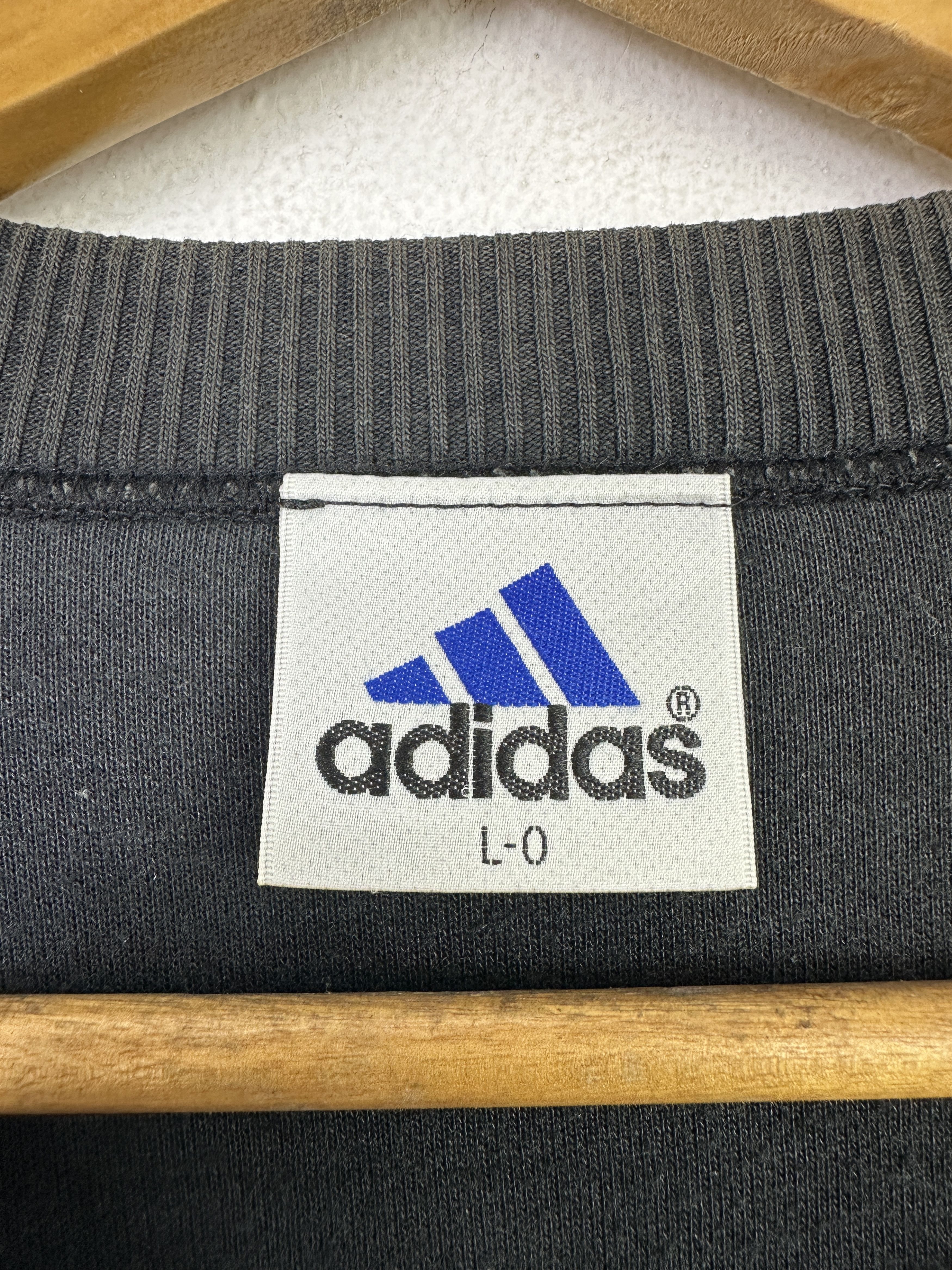 Adidas Vintage 90s Adidas Descente Big Logo Sweatshirt BP001 Size US L / EU 52-54 / 3 - 5 Thumbnail