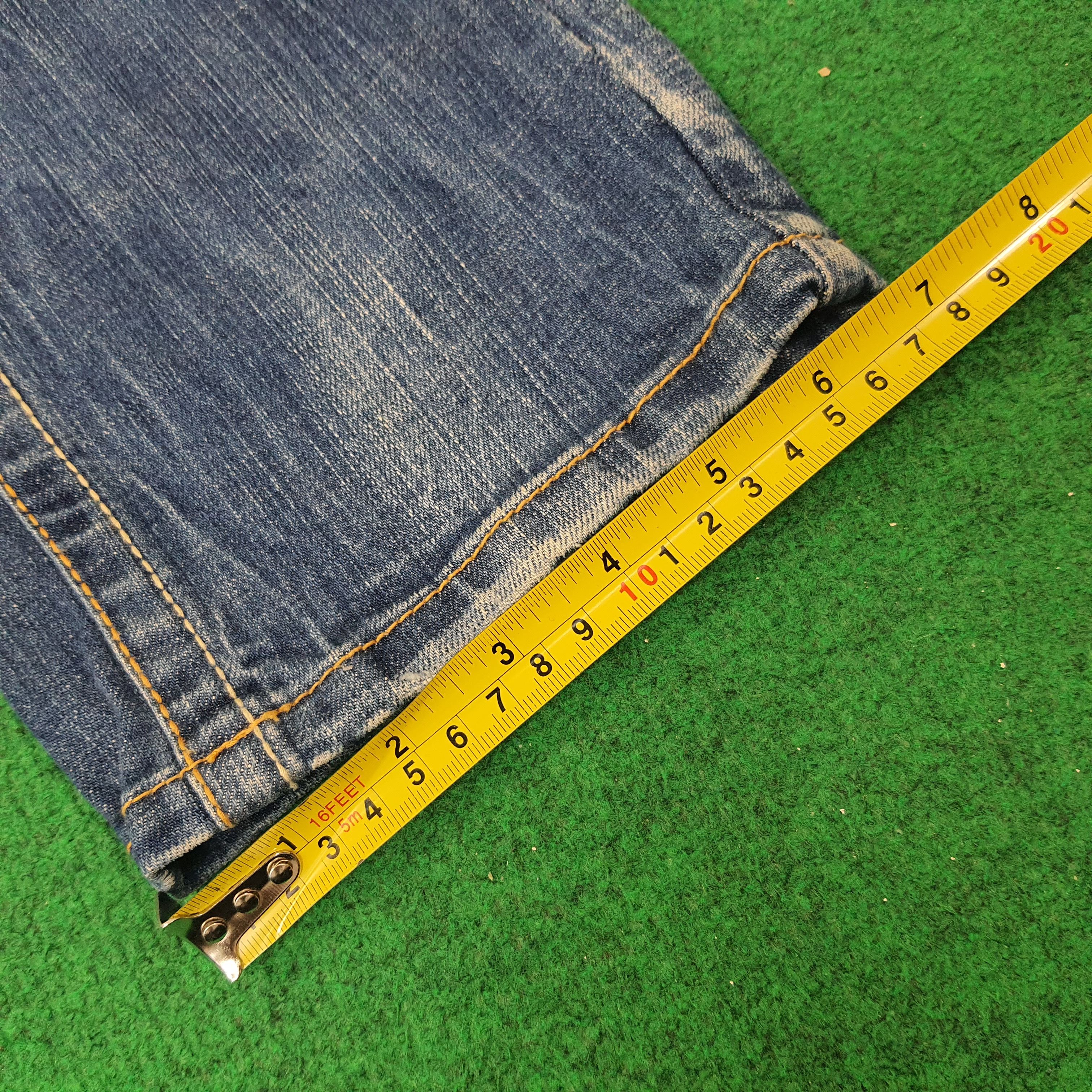 Japanese Brand Vintage Red Pepper Japan Denim Y2k Jeans C258N8 Size US 32 / EU 48 - 16 Thumbnail