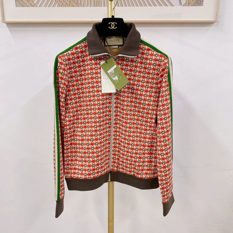 Gucci Gucci Vintage Geometric Pattern Jacket XS- DMC Size US XS / EU 42 / 0 - 1 Thumbnail