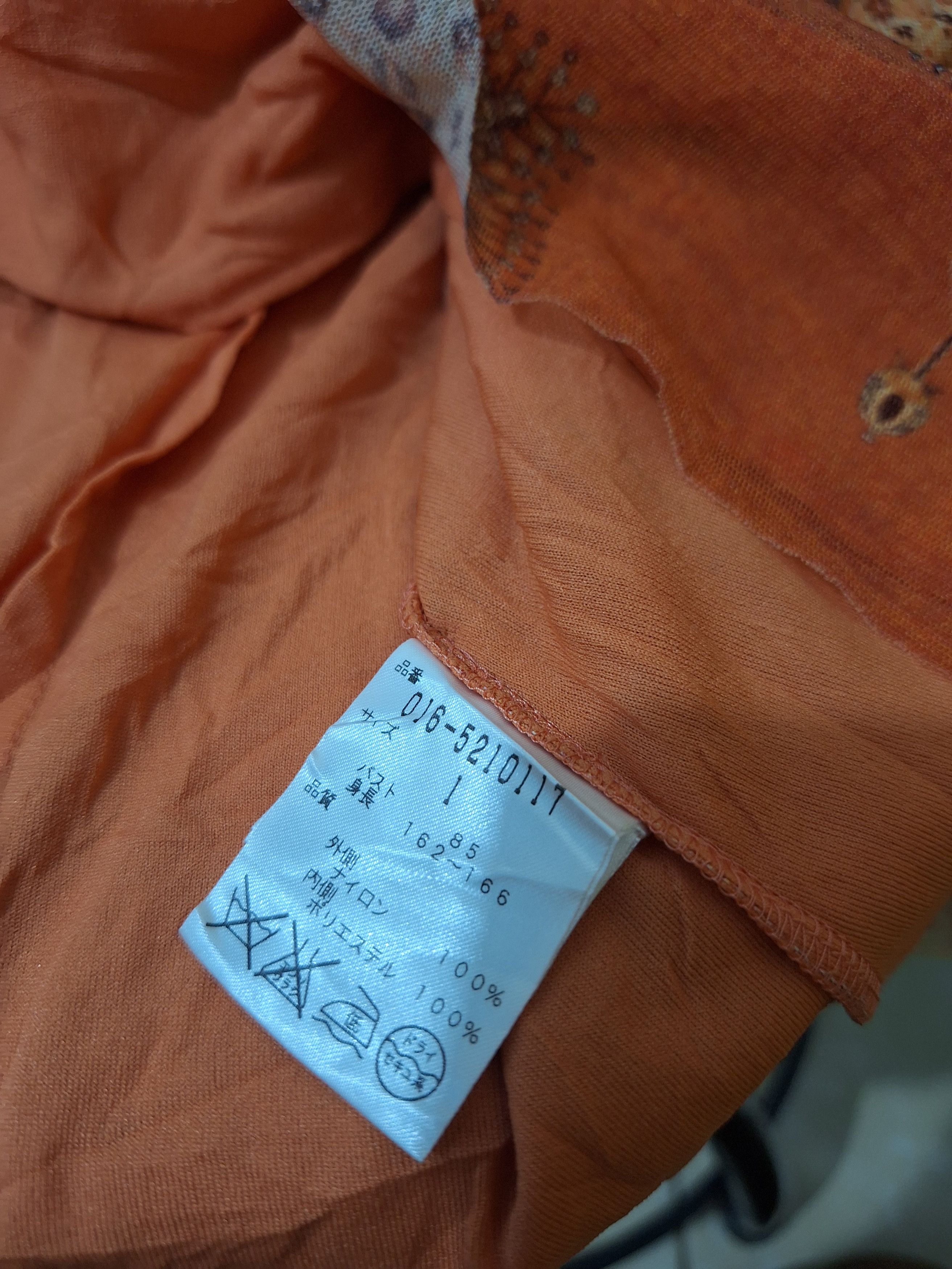 Vintage × Vivienne Tam Vivienne Tam 2layer Blouse Size M / US 6-8 / IT 42-44 - 8 Thumbnail