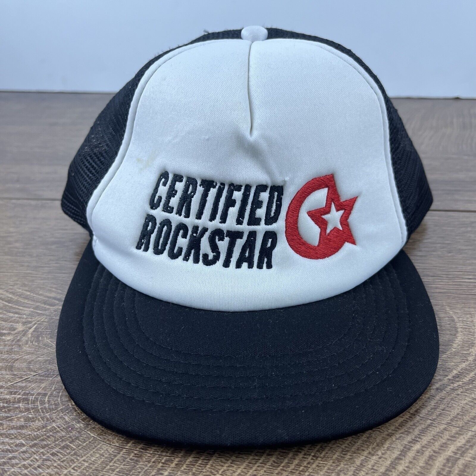 Other Certified Rockstar Hat Snapback Hat White Adjustable Hat Adu Size ONE SIZE - 1 Thumbnail