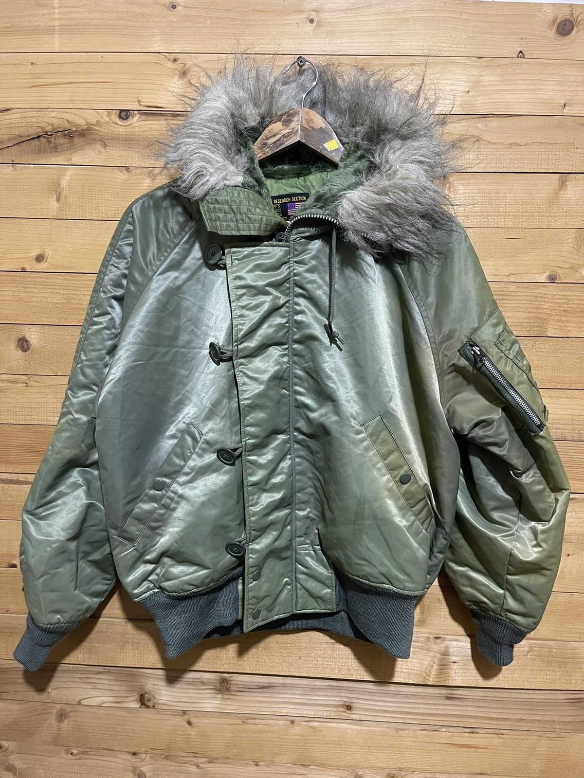 Other Vintage u.s army bomber jacket sun faded Size US M / EU 48-50 / 2 - 1 Thumbnail