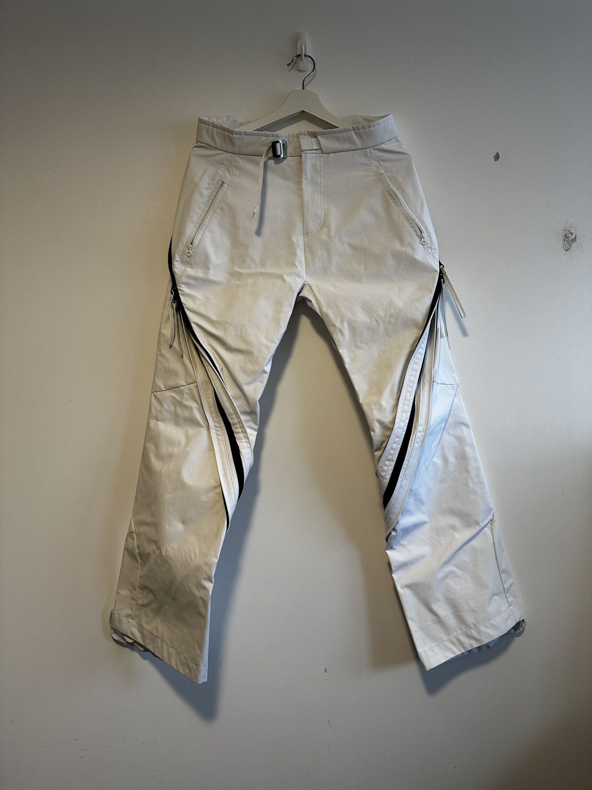 POST ARCHIVE FACTION (PAF) 4.0+ Center Pants White Size US 30 / EU 46 - 1 Thumbnail