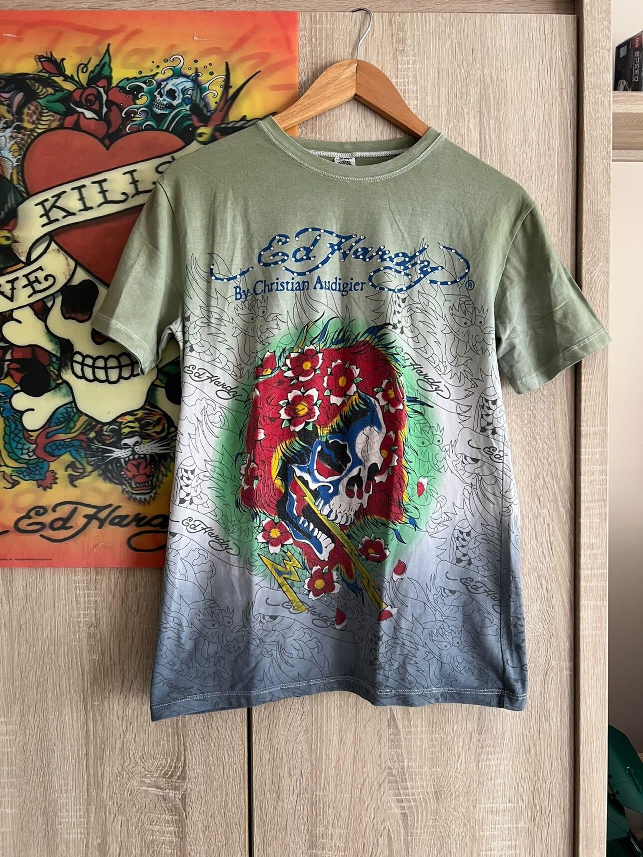 Ed Hardy by Christian Audiger t-shirt