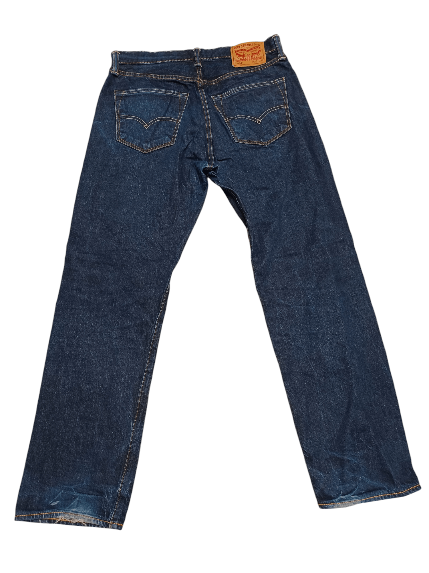 Levi's Vintage Clothing LEVI`S 501 VINTAGE MADE IN MEXICO W33 L32 JEANS DENIM Size US 33 - 2 Thumbnail