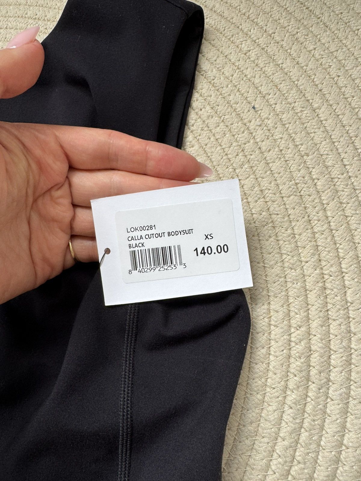 Designer Bandier Le Ore Calla cut out bodysuit NWT size XS Size XS / US 0-2 / IT 36-38 - 3 Thumbnail