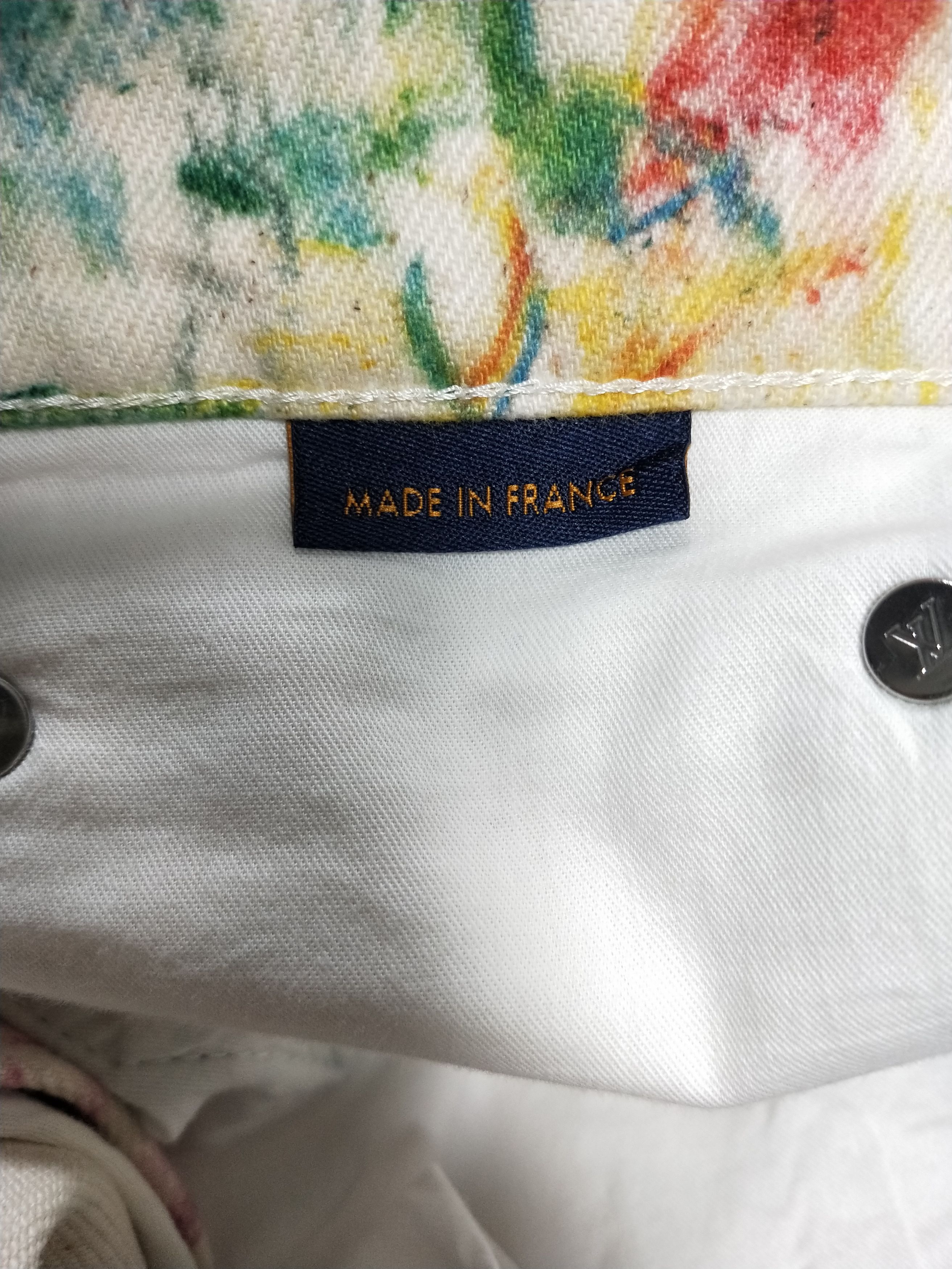 Louis Vuitton Pastel Monogram Denim Jeans Size US 31 - 6 Thumbnail