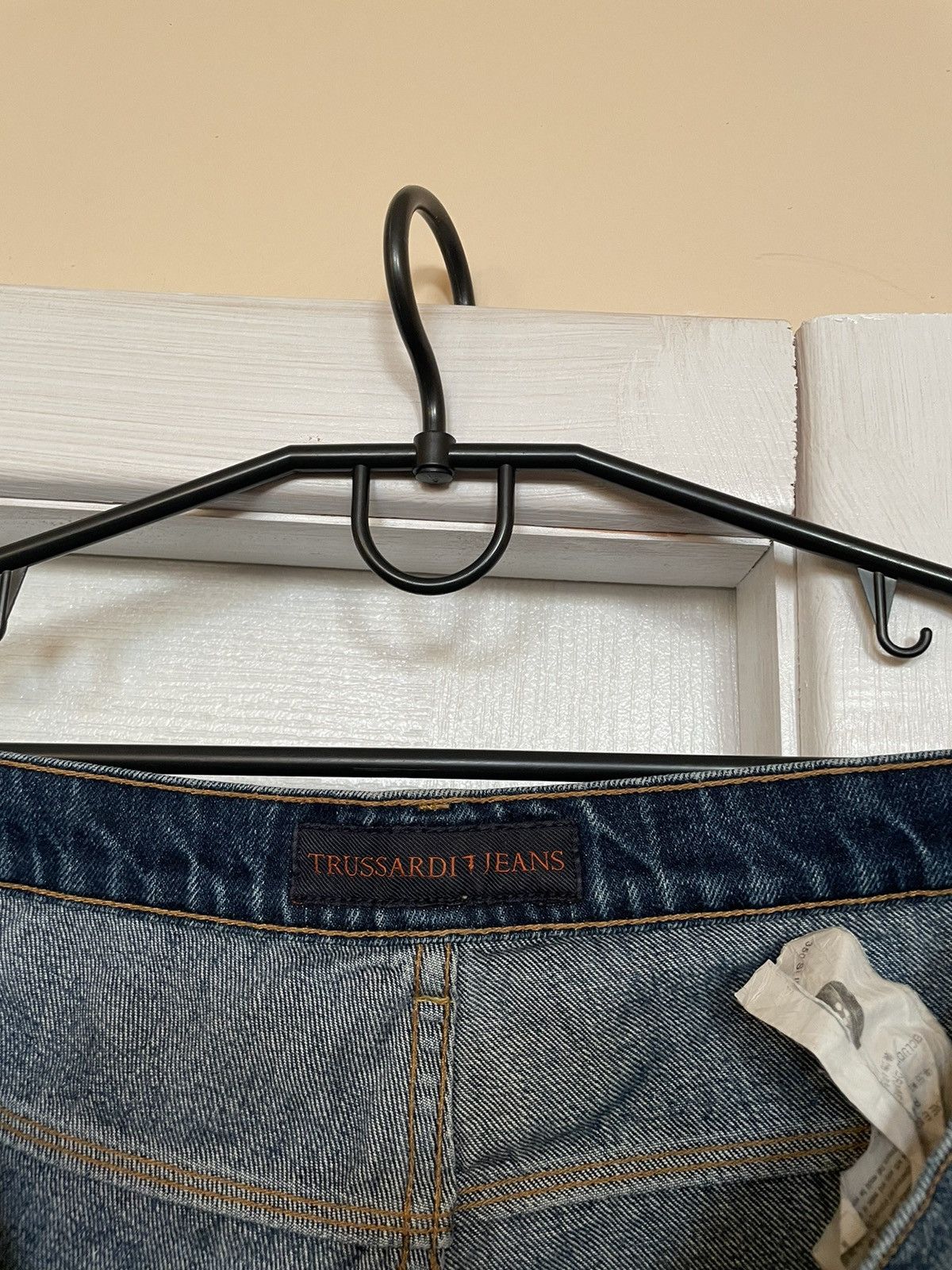 Trussardi × Vintage RARE Trussardi jeans denim PANTS old money luxury Size US 33 - 4 Thumbnail