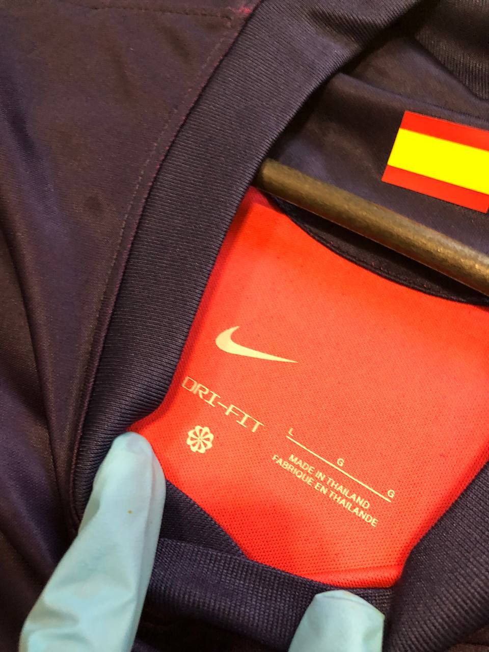 Nike ATLETICO MADRID FOOTBALL SHIRT SOCCER JERSEY NIKE Size US L / EU 52-54 / 3 - 2 Thumbnail