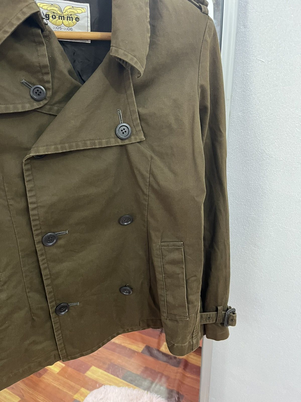 gomme Gomme Japan 05AW Cropped Trench Yohji Style Size S / US 4 / IT 40 - 4 Thumbnail