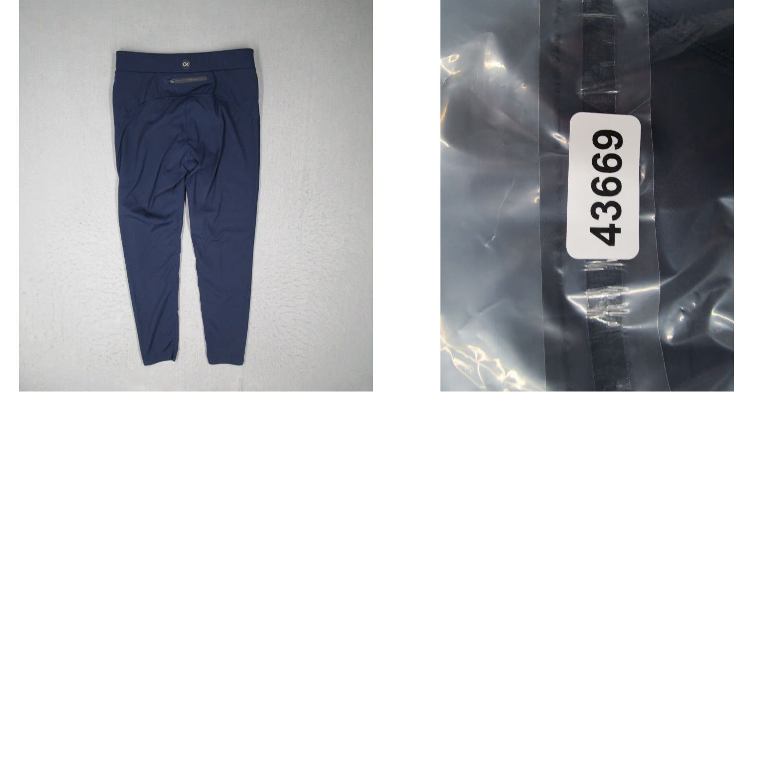 Outerknown OUTERKNOWN Women's Blue Active Leggings Medium Stretch Jogger 28x24 Microfiber Sports Size 32" / US 10 / IT 46 - 8 Thumbnail