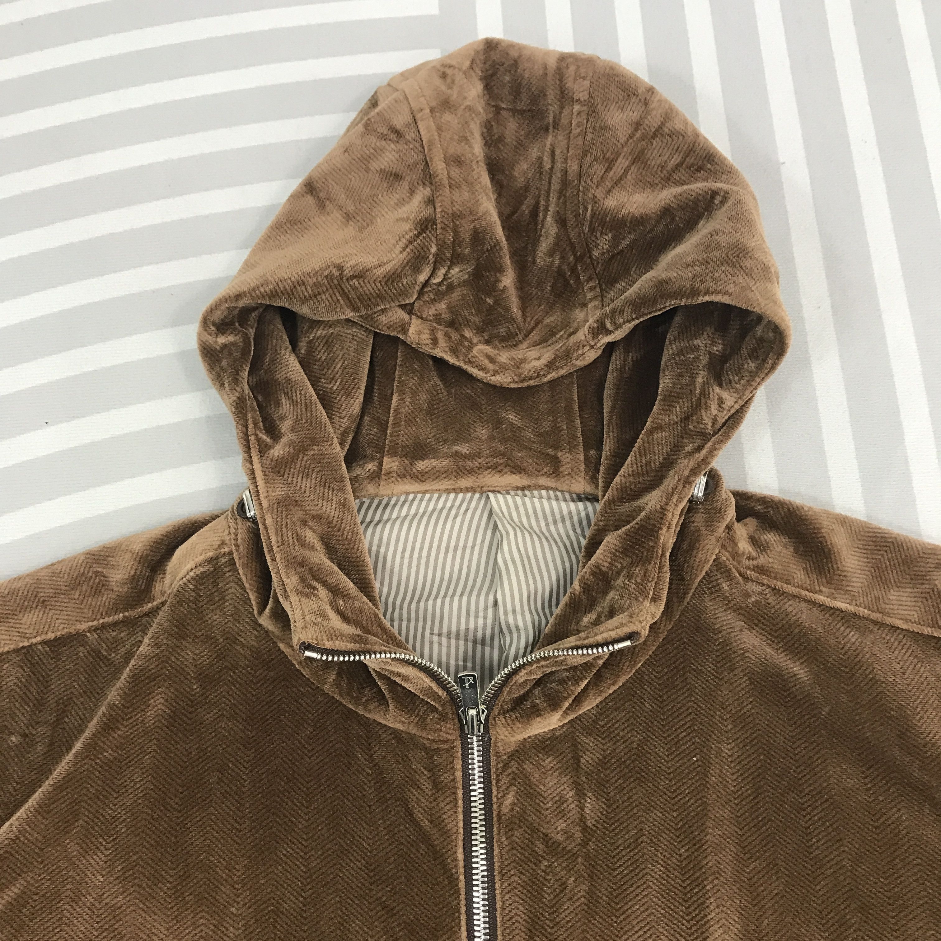 BIGI × Japanese Brand × Vintage Men's Bigi Brown hoodie zipper Jacket Size US XL / EU 56 / 4 - 8 Thumbnail