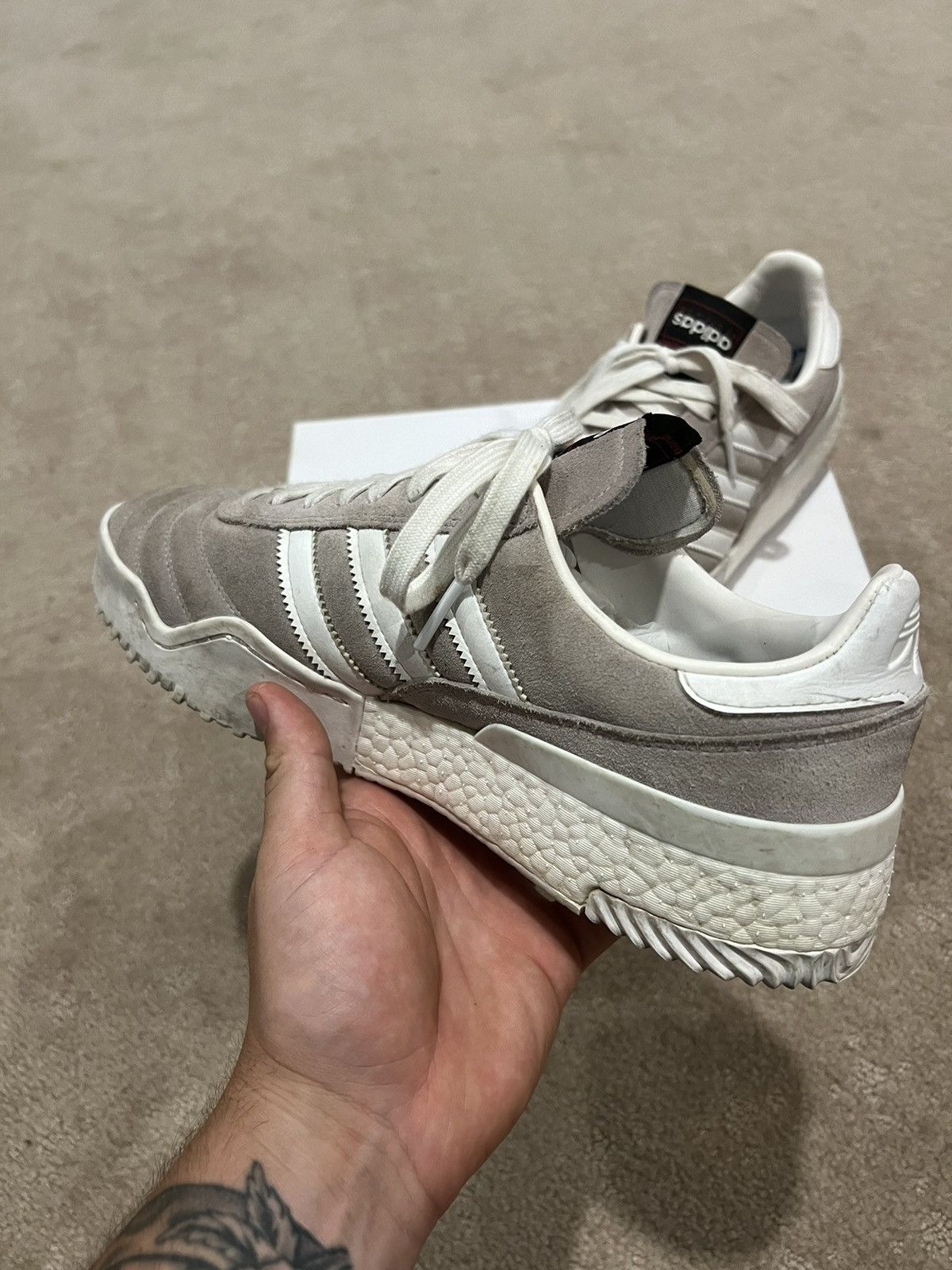 Adidas × Alexander Wang Adidas x Alexander Wang BBALL SOCCER Size US 10 / EU 43 - 8 Thumbnail