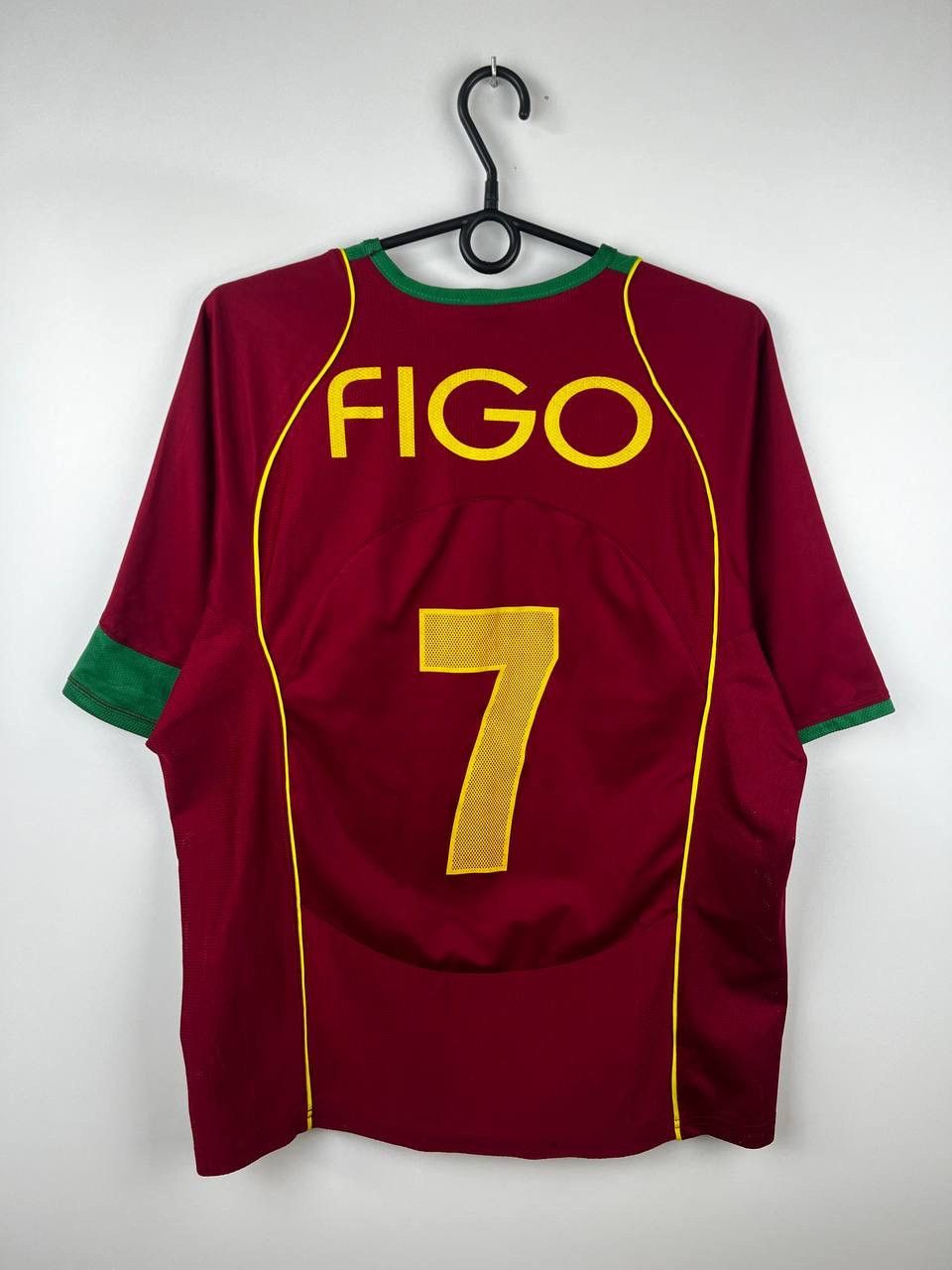 Nike × Vintage Nike Portugal Figo vintage t-shirts size M Size US M / EU 48-50 / 2 - 2 Thumbnail