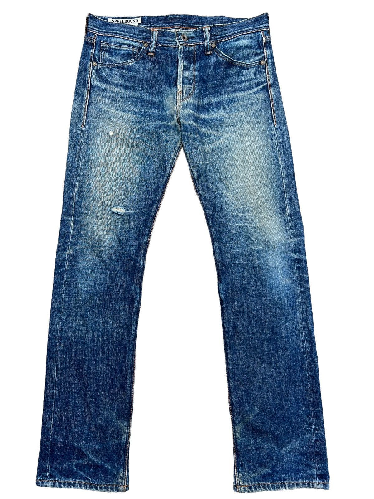 Eternal Eternal Spellbound Japan Straight Skinny Denim Jeans 32x30.5 Size US 32 / EU 48 - 2 Thumbnail