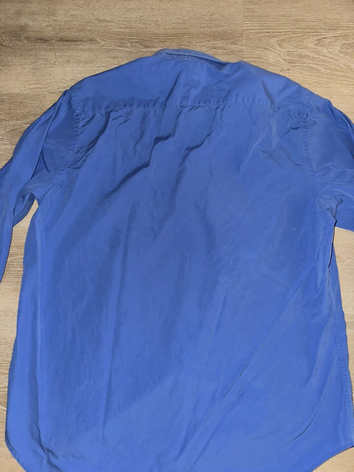 Robert Graham Robert Graham Blue Button Up Dress Shirt Size US XL / EU 56 / 4 - 4 Thumbnail