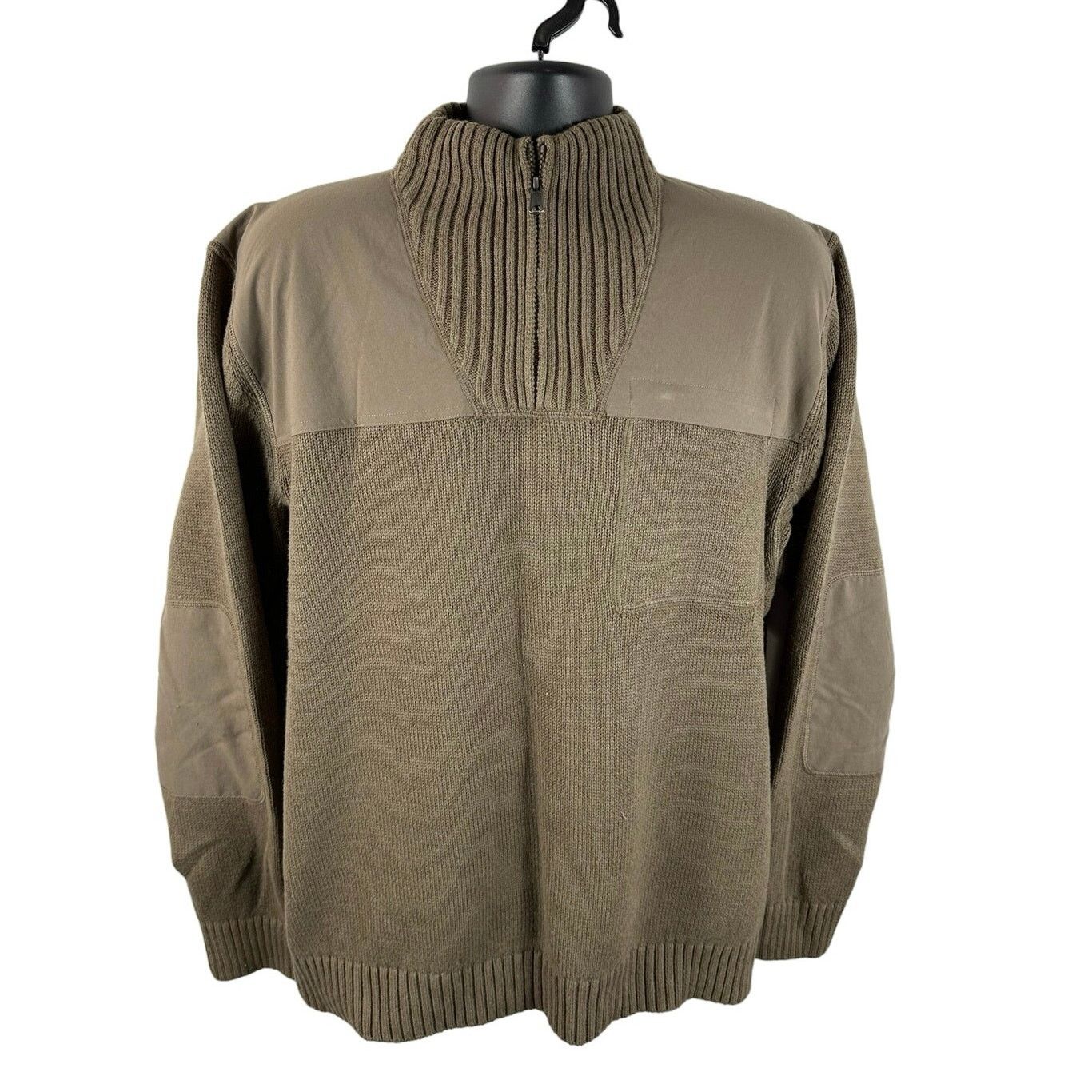 Duluth Trading Company Duluth Trading Mock Neck 1/4 Zip Sweater Knit Wool Blend Lrg Size US L / EU 52-54 / 3 - 1 Thumbnail