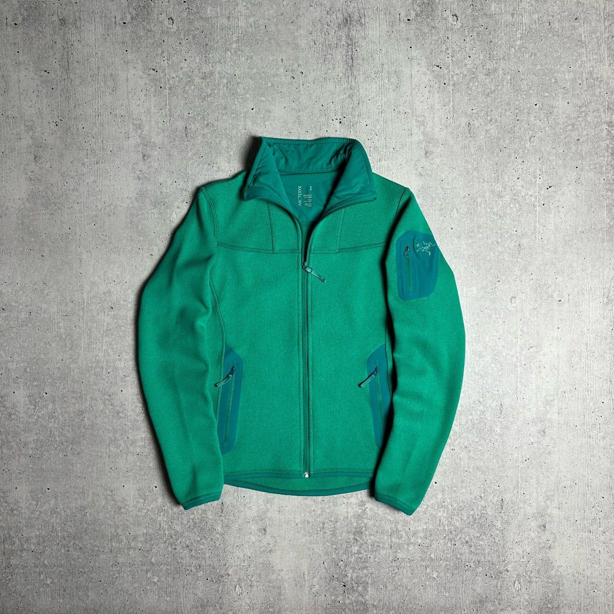 Arc'teryx Arcteryx Hoodie Zip Up Fleece Jacket Turquoise Colour Size S / US 4 / IT 40 - 8 Thumbnail