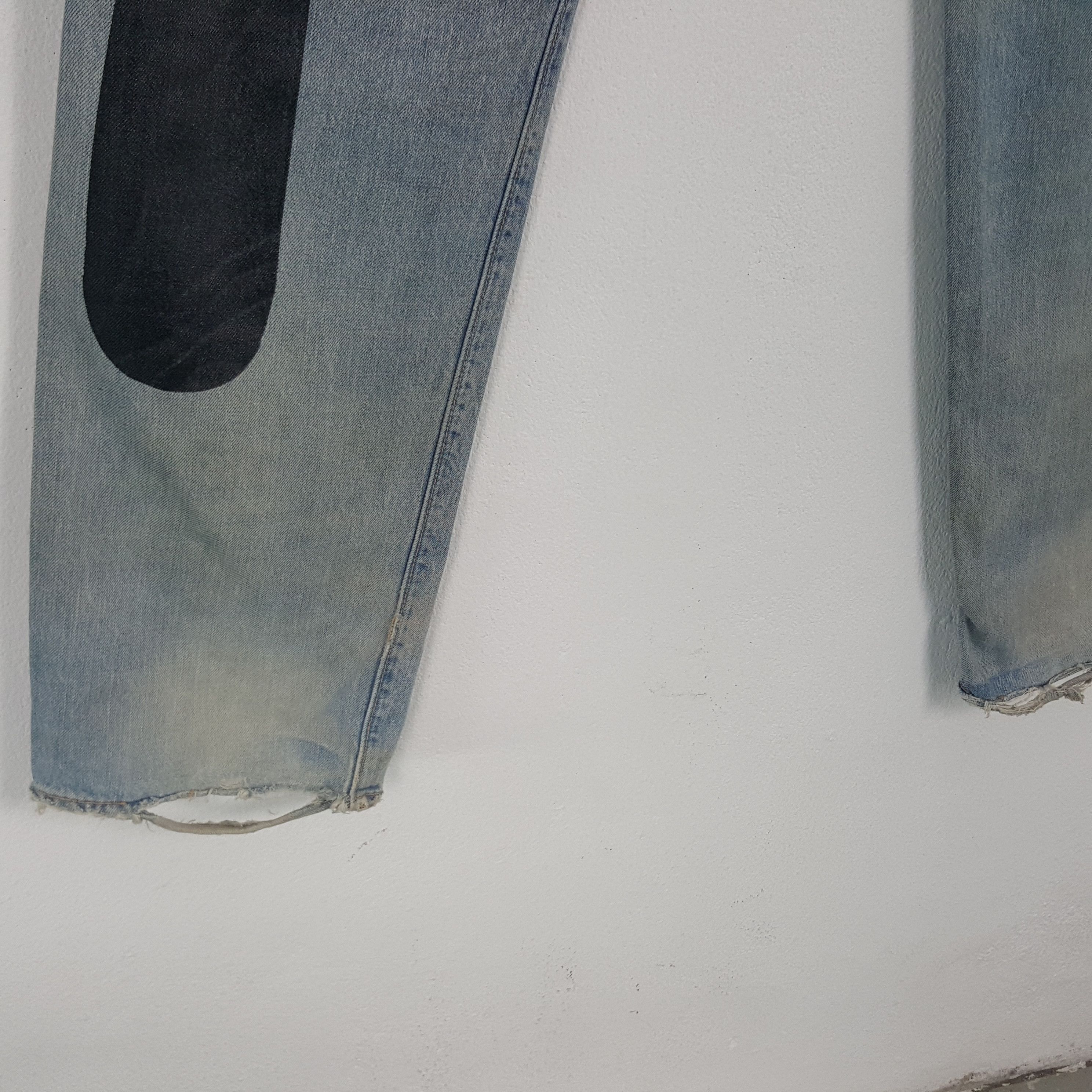 Evisu × Japanese Brand × Vintage Vintage Evisu Japanese Brand Daicock Custom Art Denim Jeans Size US 28 / EU 44 - 3 Thumbnail